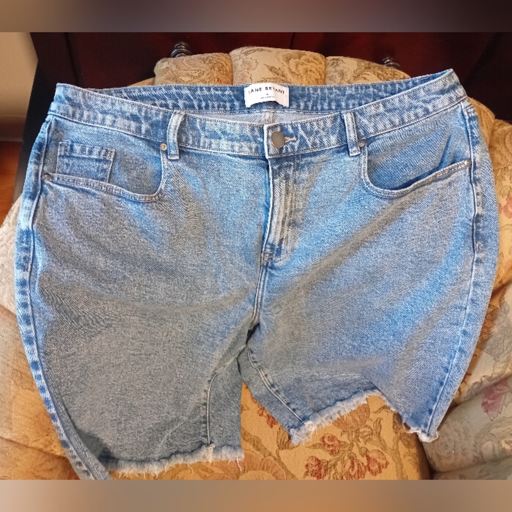Lane Bryant Denim "Mom" Shorts.
